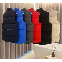Men's Vests Winter Coat Mens Vest Women Puffer Jacket Top Version True Down Fill Brand Wholesale 2 Pieces 5% Off Mo82