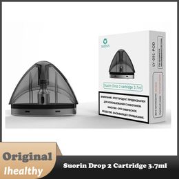 Suorin Drop 2 Pod Cartridge 3.7ml capacity Compatible with Suorin-Drop 2 Kit Unique airway design for better