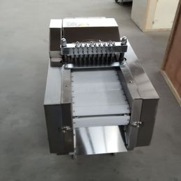 Automatic Chicken and Fish Cutting Machine for Whole Chicken Block Cubes Cutter Fresh Meat Cube Cutting Machine Commercial Usage