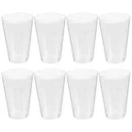 Wine Glasses 50 Pcs Party Cup Disposable Cups Drink Multi-use Small Plastic Glass Reusable Water Beverage