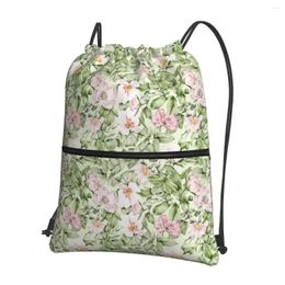 Backpack English Garden High Tea Backpacks Drawstring Bag Multi-function Bundle Pocket Shoes Bags For Travel Sport Man Woman
