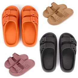 2024 Designer Brand New Summer Outdoor Platform Luxury Sandals Flat Shoes Men's Women's Outdoor Swimming Pool Beach Slippers Large