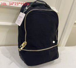 lu yoga bag high-quality Luxury designer handbag backpack unisex sports multi-storage backpack 23CM*15CM *34CM computer bag with brand logo