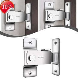 New 2 PCS Door Lock Barn Door Latch Bolt Right Angle Sliding Door Lock Home Safety Locker Window Cabinet Gate Latch Hardware