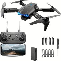 E99 Drone With Camera, Foldable RC Quadcopter Drone,Remote Control Drone Toys For Beginners Men's Gifts,Indoor And Outdoor Affordable UAV,NewYear Gift