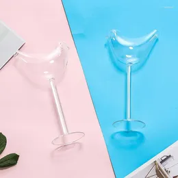 Wine Glasses Unique Bird-shaped Cocktail Transparent High Shed Glass Goblet Whiskey Drinking Cup For Home Dinner