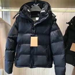 Mens Puffer Jacket Designer Coat Hooded Winter Jackets Waterproof Clothing Down Parkas Windbreaker Zip Women Overcoat Letter Bl Lb4b