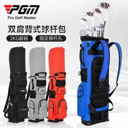 PGM Golf Bag Backbone Club Bag 2kg Ultra Lightweight Portable Fixed Insert Waterproof Ball Bag 240119