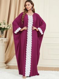 Ethnic Clothing African Muslim Dress For Women Abayas Bat Sleeve Abaya Loose Oversized Caftan Turkey Islam Vestidos Moroccan Kaftan Elbise