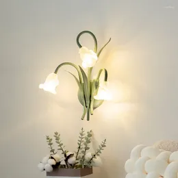 Wall Lamp 2024 JOY Design French Country Style Flower Shape Adjustable Colour Temperature For Decoration
