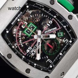 RM Wrist Watch RichardMillle Wristwatch Rm11-01 Mancini Limited Edition Unique Ball Game Chronometer Titanium RM1101