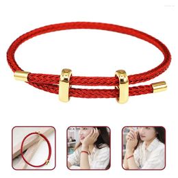 Charm Bracelets Braided Bracelet Cord Girls Bangle Rope Red Protection Bonding Couples