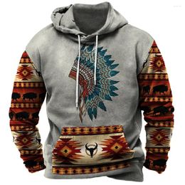 Sweatshirts Men's Hoodies Vintage Sweter Covered Man Motif Tambal Sulam 2024 On Winter Cold Street Clothing Great Day Hoodie Pullover 4XL