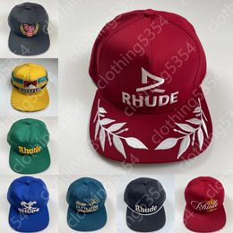 designer baseball cap bandana rhude hat bucket hat designer woman solid Colour letter design hat fashion hat match style Ball Caps Men Women Baseball Cap