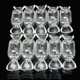 Gift Wrap Wholesale- 10Pcs Plastic Wedding Candy Boxes Transparent Clear Sweet Shaped Case Storage Container Baby Shower Favour Drop Dh8Wr