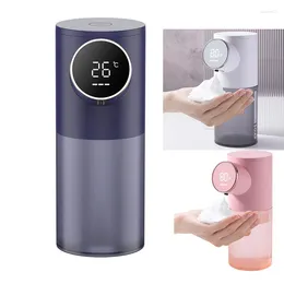 Liquid Soap Dispenser Automatic Foaming Contactless Intelligent W/Room Temperature And Battery Capacity Display