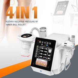 15 Inch Screen Rotary RF Vacuum 4 Handles Skin Rejuvenation Anti-cellulite Body Slimming Machine Arm Leg Thinning Lipolytic Apparatus