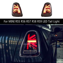 For MINI R55 R56 R57 R58 R59 LED Tail Light 07-13 Fog Reverse Brake Parking Lights Taillight Assembly Car Accessories Auto Parts