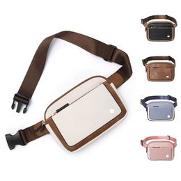 lu Fanny Pack Running Belt Bag Fitness Elastic ll Stealth For Stealth Waterproof Mobile Phone Sports Portable Chest A0806