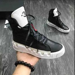 Y3 Kaiwa Männer Sneaker Freizeitschuhe Stiefel weiße schwarze High-Top-wasserdichte Leder Yamamoto Y-3 Sneakers