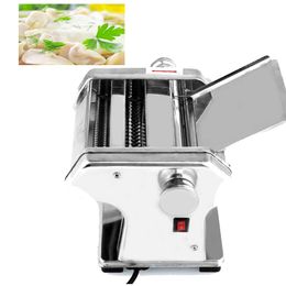 Stainless Steel China Automatic Dough Roller Sheeter Machine Electric Dumpling Skin Noodle Cutter Pasta Maker Making Machine