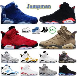 Jumpman 6s Herren-Basketballschuhe 6 Braun Kelp Mint Foam Silber Rot Oreo Gelb Ocker Cool Grey Mitternacht Infrarot Weiß Rot Oreo Sport-Turnschuhe Trainer EU 36-47