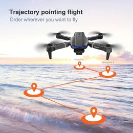 1pc Folding Drone E99 Pro Drone With HD Camera, WIFI Signal, FPV Altitude Hold One-Key Takeoff Landing Return, Remote Control Foldable Quadcopter