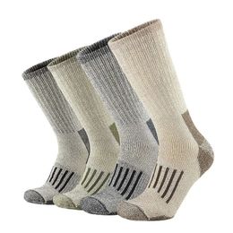 80% Wool Socks Thicken Warm Hiking Cushion Crew Socks For Men Women Wool Sports Socks Moisture Wicking Euro Size 240123