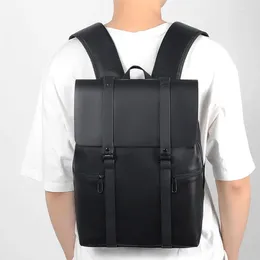Backpack 2024 Luxury Designer 3 Layers School PU Leather Backpacks For Bag Teenage Girls Fashion Travel