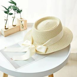 Berets Hats Female Summer Fresh Korean Version Leisure Strap Travel Vacation Sunshade And Sunscreen Sun Hat Beach Gorras