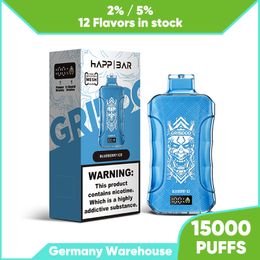 Gummy Bear Flavours Vaper Puff 15K Disposable 15000 Puffs Vapes Bar 20ml Vape Jucie 20mg 50mg Strength E Liquid 12 Flavours Ecigarette