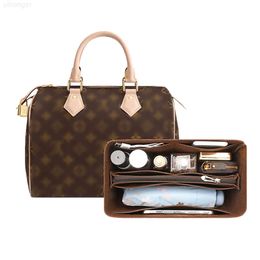 Factory Custom Hot-selling Bag Organiser Felt Inner Bag for Makeup Handbag Insert Bag Organiser Handbag