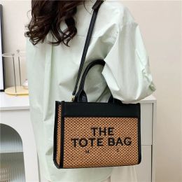 10a Large Summer Weave Womens Bag Mens Luxurys Handbag Snapshot Straw Designer Bag Raffias Clutch Shop Bag Leather Shoulder Beach Travel Bags