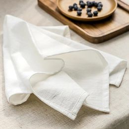 Table Napkin 1 Piece Cloth Napkins Washable Soft Durable Absorbent Cotton Blend Dinner For El Restaurant Wedding Party