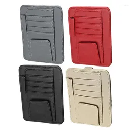 Car Organiser Visor | Scratch-resistant Auto Holder Truck SUV Registration & Insurance Storage Pouch Road Trip Essential