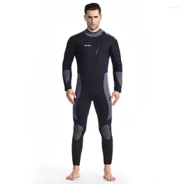 Women's Swimwear Neoprene Men's And 5mm Wetsuits One-piece Long-sleeved Warm Sunscreen Winter Swimsuits Thickened Jellyfish Suits