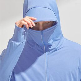 Men's Jackets Summer UPF 50 UV Sun Protection Skin Coats Men Ultra-Light Sportswear Hooded Outwear Women Windbreaker Casual