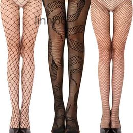 Socks Hosiery Women Snake Sexy Silk Fishnet Stockings Charm Black Hollow-out Tight Tight-fitting Trousers Stocking Prom Skirt Pantyhoses XYBB