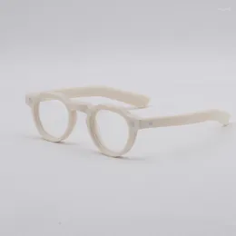 Sunglasses Frames Japanese Handmade Acetate Glasses Frame Men Vintage Prescription Eyeglasses Women Transparent Optical Eyewear Spectacle