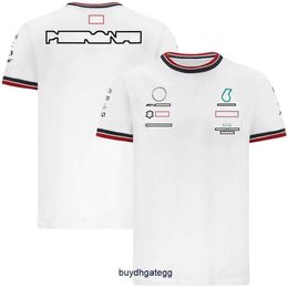 Men's and Women's New T-shirts Formula One F1 Polo Clothing Top Racing Suit Official Same Style Team Uniform Fan Short-sleeved Quick-drying Top Can Be O798