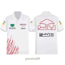 Men's and Women's New T-shirts Formula One F1 Polo Clothing Top Racing Team Uniform Racing Plus Size Summer Car Fan Cu78