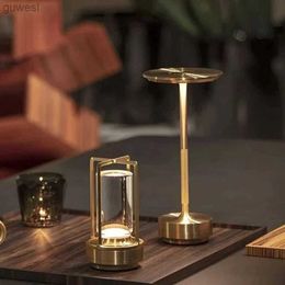 Desk Lamps 2024 NEW USB Charging Table Lamp Aluminium Restaurant Bar Desk Lamp Dimming Atmosphere USB Charging Touch Switch Decoration YQ240123