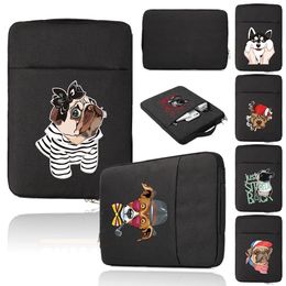 Carrier Laptop Sleeve Case 11 12 13 14 15 Inch for HP Dell Notebook Bag Carrying Bag Macbook Air Pro 13.3 Shockproof Case Dog Series