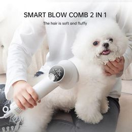 Supplies Smart Pet Hair Dryer Dog Golden Retriever Cat Grooming Hairdressing Blow & Comb Silent No Harm Pet Cleaning Supplies Pet Product