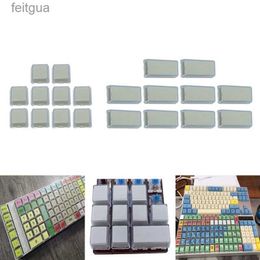 Keyboards Keyboards 10Keys/Set DIY Keyboard Durable ABS Double-layer Removable Cover 10mm 30mm Translucent Keycaps for Cherry MX Switch Dropshipping YQ240123