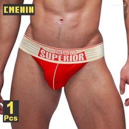 Underpants CMENIN Sexy Mens Underwear Briefs Pouch Cuecas Man Cotton Bikini Sissy Panties High Cut Male Gays Slip Men's