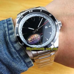 High Quality Japan Miyota Automatic Mechanical Titanium Dive Watch With Black Date Dial, 316L Stainless Steel Case, And Steel Band Perfect