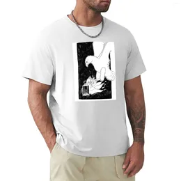 Men's T Shirts Stooping Hawk With Lantern T-Shirt Black Shirt Plus Size Summer Top Plain Men