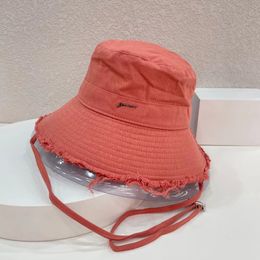 2024 Women Designer Bucket Hat men's for Summer high quality fashion foldable large fedoras luxury Casquette outdoor beach sun Brim Hats