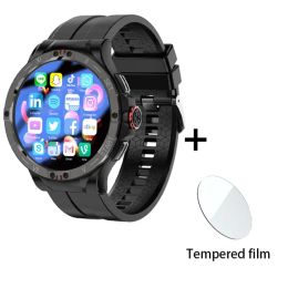 NUOVA Generazione di Chip di Aggiornamento V10 4G 128G ROM 1 43 Schermo Android OS GPS Telescopico 120 Rotante fotocamera Smartwatch